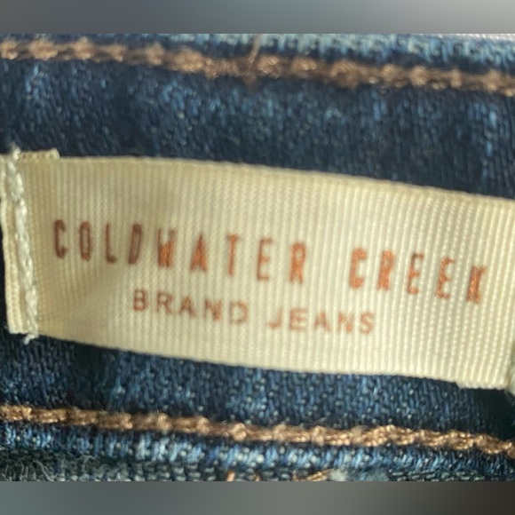 🌸 3 for $12 Coldwater Creek Women’s Petite Cropped Jeans Size 4 - Picture 4 of 4